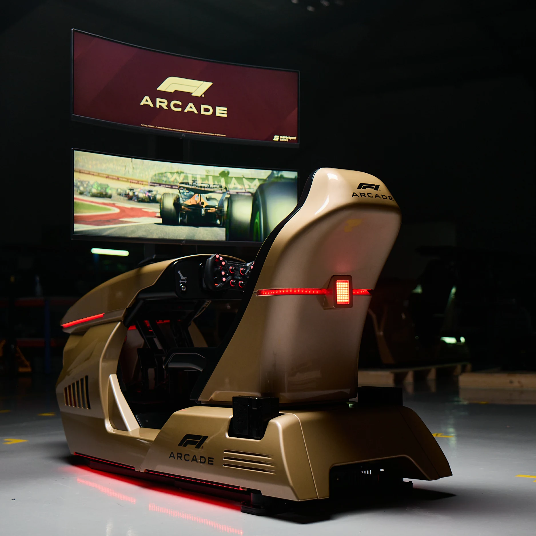 F1 Arcade venue with AXSIM simulators